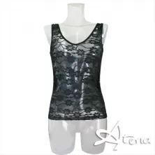 MagicDream maglia donna reversibile in pizzo trasparente 7517