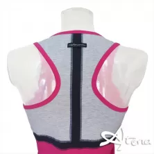 RossoPorpora completo sportivo canottiera + leggings FD105