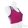 RossoPorpora completo sportivo top olimpionico + Pinocchietto FD106