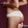 Lormar Slip brasiliana Frizzante in pizzo Leavers