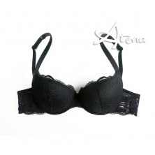 Lormar reggiseno push-up donna Frizzante in pizzo Leavers