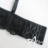 Lormar reggiseno Fascia imbottita Frizzante in pizzo Leavers Coppa B o C