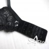 Lormar Reggiseno Push up Plunge Frizzante in pizzo Leavers Coppa B o C