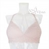 Lormar reggiseno senza ferretto Vela Frizzante pizzo Leavers