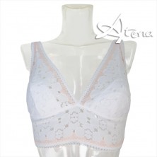 Bralette in pizzo Sangallo e brasiliana MagicDream 7596