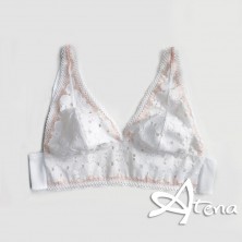 Bralette in pizzo Sangallo e brasiliana MagicDream 7596