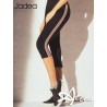 Jadea pantacollant Capri con riga bianca e rossa 4959