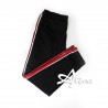Jadea pantacollant Capri con riga bianca e rossa 4959