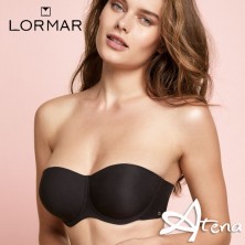 Lormar Reggiseno a Fascia imbottita Naturale ultra soft