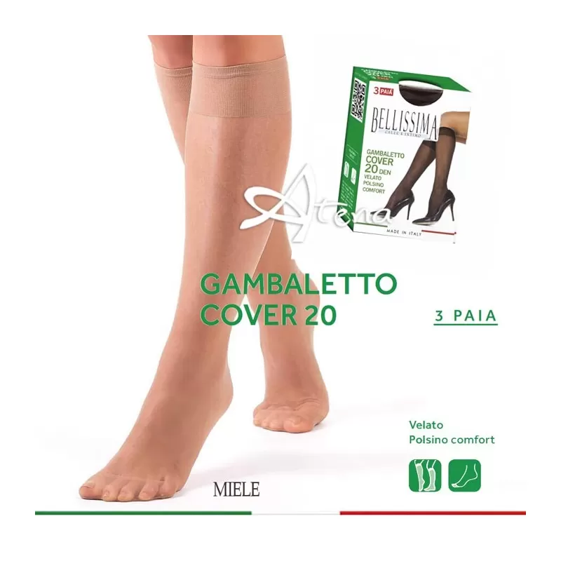 gambaletto da donna Bellissima Cover 20 miele