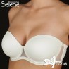 Selene Reggiseno a  fascia Esmeralda coppa C intimo sposa marfil