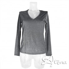 MagicDream maglia donna scollo ampio in tessuto lurex 7771