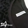 Body intimo donna sottogiacca animalier in tulle floccato MagicDream 7757