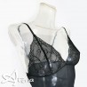 Completo Babydoll + perizoma filo con spacchi fru Mokiniann Livco Corsetti
