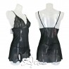 Completo Babydoll + perizoma filo con spacchi fru Mokiniann Livco Corsetti
