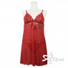 Coordinato donna babydoll + sexy vestaglietta + micro perizoma 1193