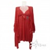 Coordinato donna babydoll + sexy vestaglietta + micro perizoma 1193