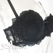 SièLei reggiseno sposa a fascia in tulle ricamato Glam 1948