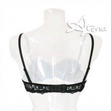SièLei reggiseno sposa a fascia in tulle ricamato Glam 1948
