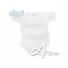 Body neonato caldo cotone felpato mezza manica ELLEPI AF891 CONF. 6 PZ