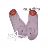 Pantofole Donna Sleepers Infradito Gladys ID372 Righe Rosa