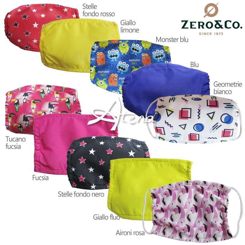 Mascherine facciali filtranti per bambino Zero & Co