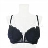 Reggiseno a v Lormar V-Bra Frizzante in pizzo Leavers balconcino
