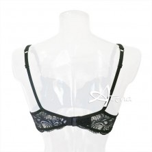 Reggiseno a v Lormar V-Bra Frizzante in pizzo Leavers balconcino schiena