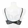 Reggiseno a v Lormar V-Bra Frizzante in pizzo Leavers balconcino schiena