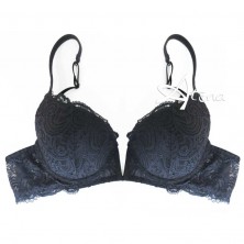 Reggiseno a v Lormar V-Bra Frizzante in pizzo Leavers balconcino