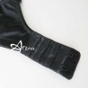 Reggiseno a balconcino sfoderato pizzo e tulle Sollievo S4 Coppa C gancio