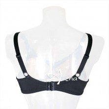 Reggiseno a balconcino sfoderato con tulle Sollievo S3 Coppa C