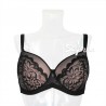 Reggiseno a balconcino imbottito in pizzo e tulle Sollievo S1 Coppa C