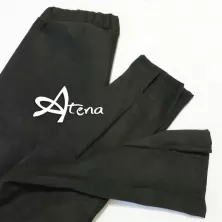 Rossoporpora leggings dainetto LR284 pantacollant donna scamosciato