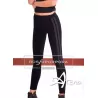 Rossoporpora leggings bande lamina glitter LR320F pantacollant donna