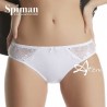 Spiman Slip da donna in microfibra con pizzo