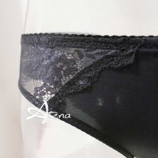 Mutanda donna Spiman Slip 326 in microfibra con pizzo