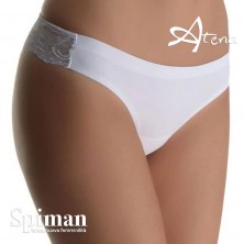 Slip brasiliana donna Spiman 327 intimo Sempre Donna in microfibra con pizzo