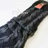 Scaldamuscoli donna bicolor lavorazione trecce Alan Socks