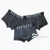 Mutande boxer uomo Navigare intimo nero a righe B2952Z