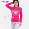 Pigiama donna estivo Chupa Chups fucsia PED6281