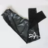 Jadea leggings fronte ecopelle vita caramella 4229