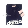 Pigiama donna Dimensione Danza fianco logato navy o grigio DD20169