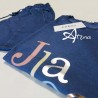 Jadea Pigiama donna Home Gin Lemon Denim corto 3117
