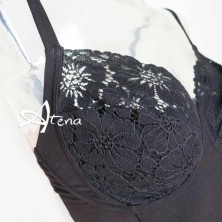 Lepel Body intimo 454 in pizzo di cotone coppa C coppa