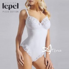 Lepel Body intimo 454 in pizzo di cotone coppa C
