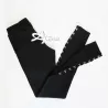Jadea leggings con ganci ed occhielli 4171
