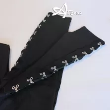 Jadea leggings con ganci ed occhielli 4171