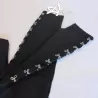 Jadea leggings con ganci ed occhielli 4171