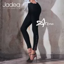 Jadea leggings con ganci ed occhielli 4171